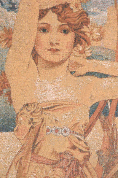 Mucha Jour Belgian Tapestry Wall Hanging