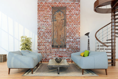 Mucha Jour Belgian Tapestry Wall Hanging