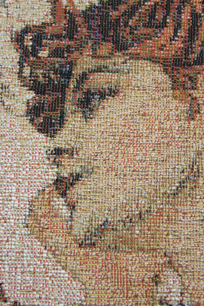 Mucha Soir Belgian Tapestry Wall Hanging