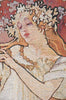 Spring Mucha Belgian Tapestry Wall Hanging