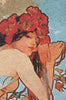 Summer Mucha Belgian Tapestry Wall Hanging
