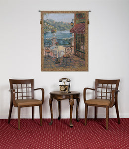 Terrasse Mini Belgian Tapestry Wall Hanging