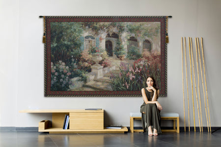 Scented Steps Fine Art Tapestry