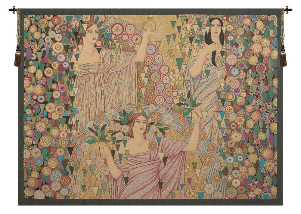 Primavera Horizontal Italian Tapestry Wall Hanging