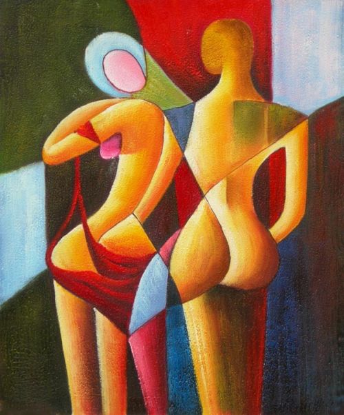 Drawn Together Canvas Oil Painting