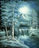 Winter Grandeur Canvas Wall Art