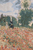 Monet's Coquelicots European Throw