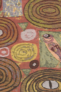 Klimt's Fulfillment European Throw