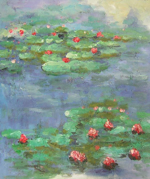Water Lilies by Monet Canvas Wall Art