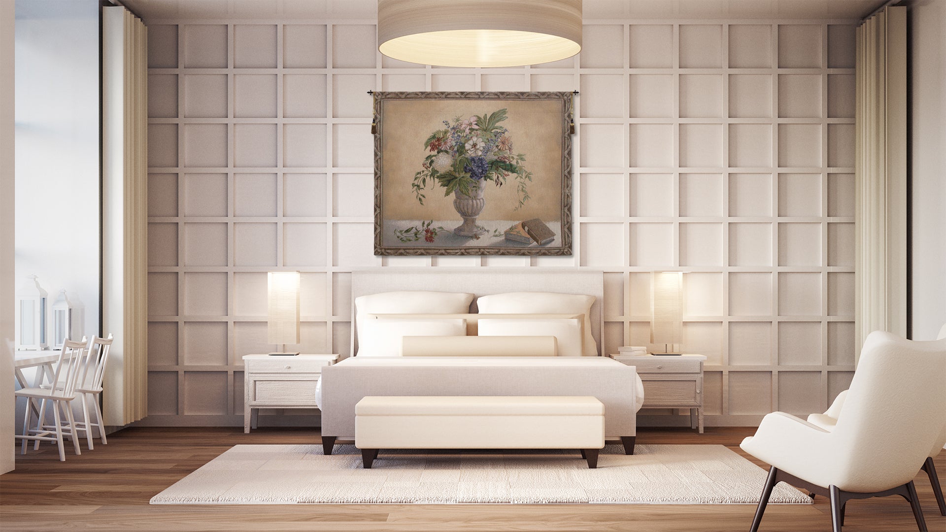 Morning Reflections Fine Art Tapestry