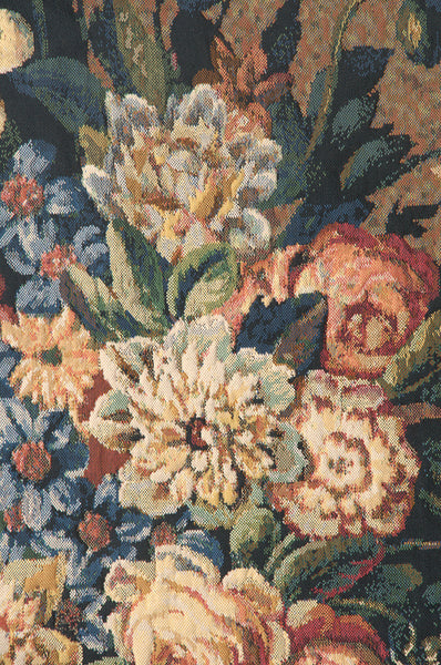 Breughel's Vase Dark Belgian Tapestry Wall Hanging