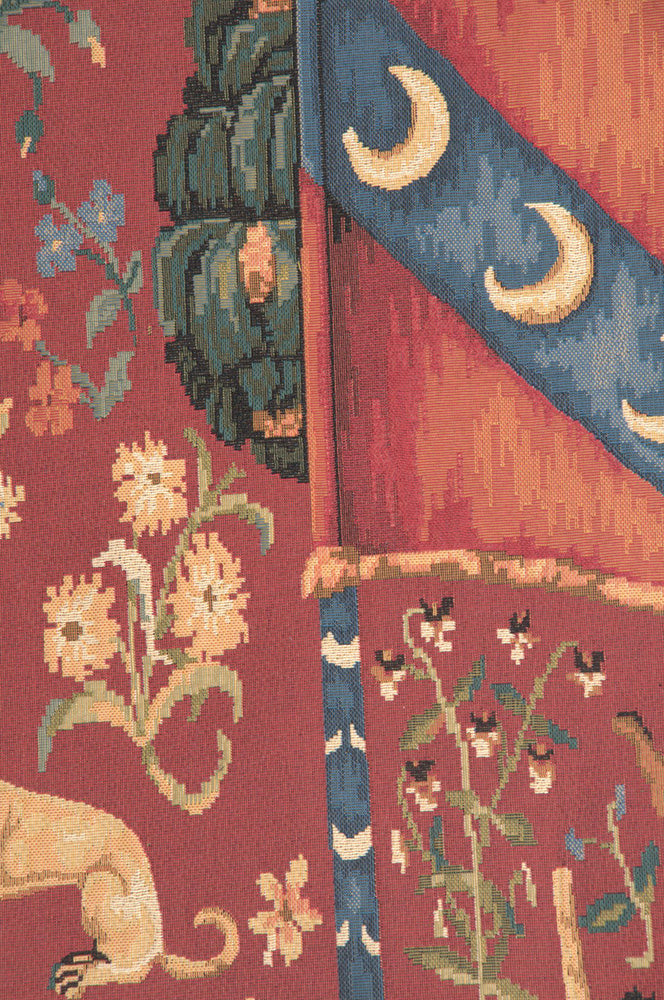 Portiere Medieval Unicorn European Tapestry