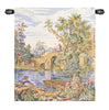 Fishing at the Lake Italian Tapestry Wall Hanging