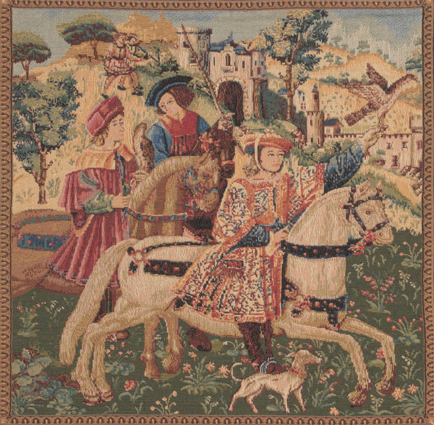 Hawking Scene European Cushion Cover