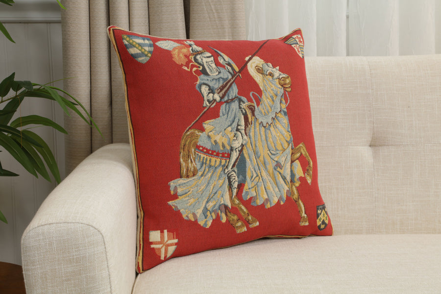 Blue Knight European Cushion Cover