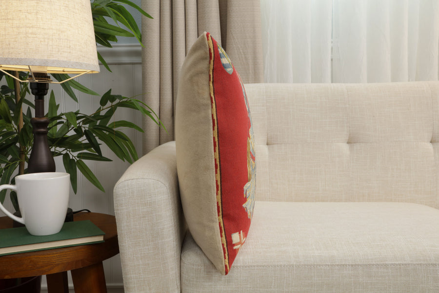 Blue Knight European Cushion Cover