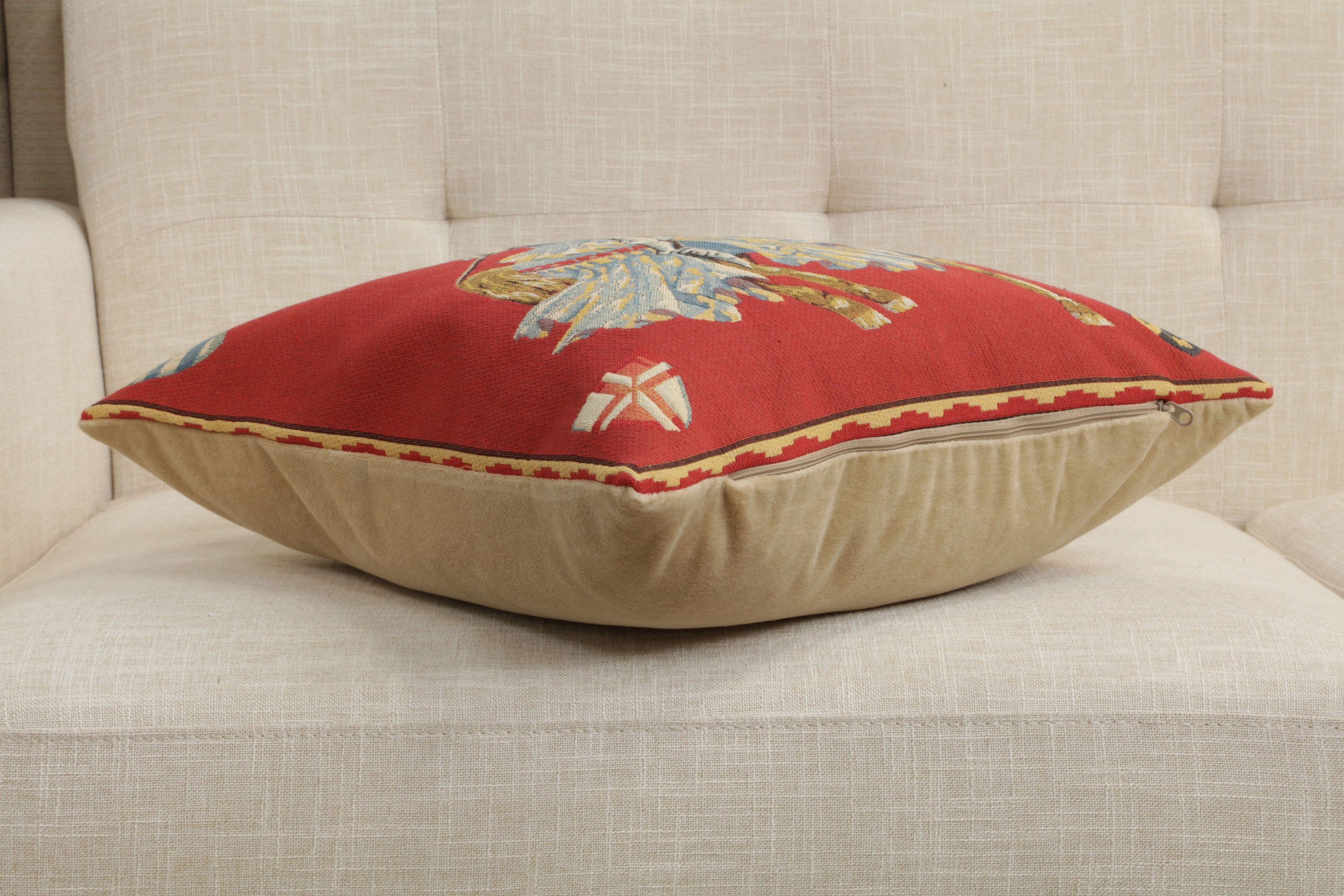 Blue Knight European Cushion Cover