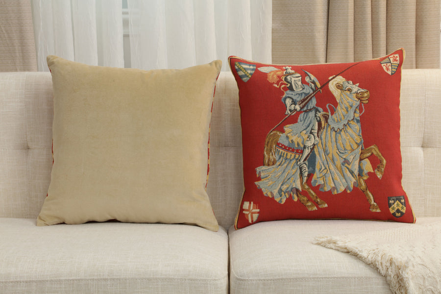 Blue Knight European Cushion Cover