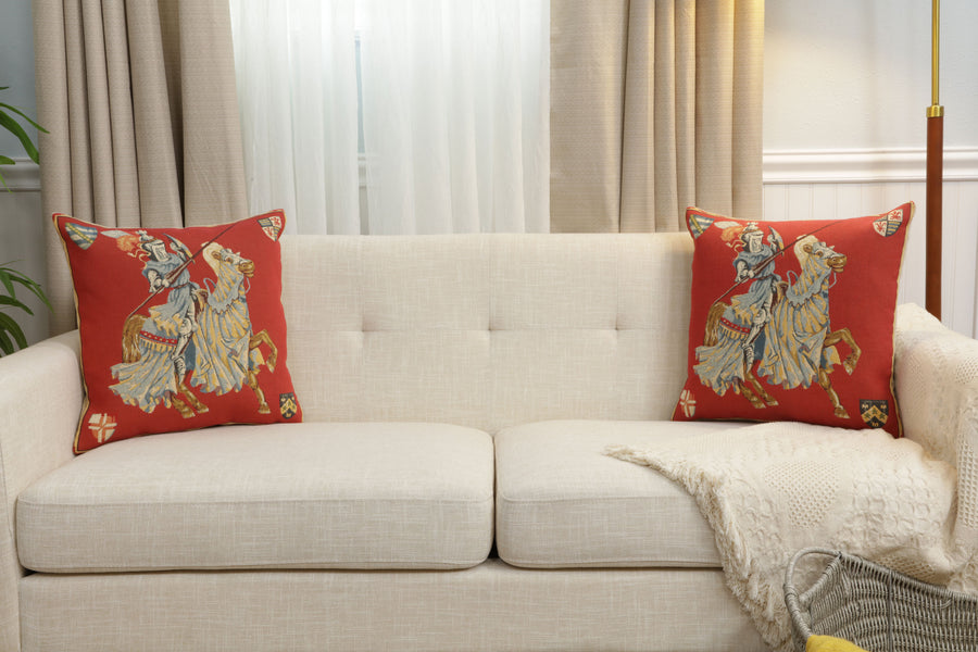 Blue Knight European Cushion Cover