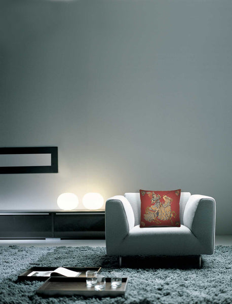 Blue Knight European Cushion Cover