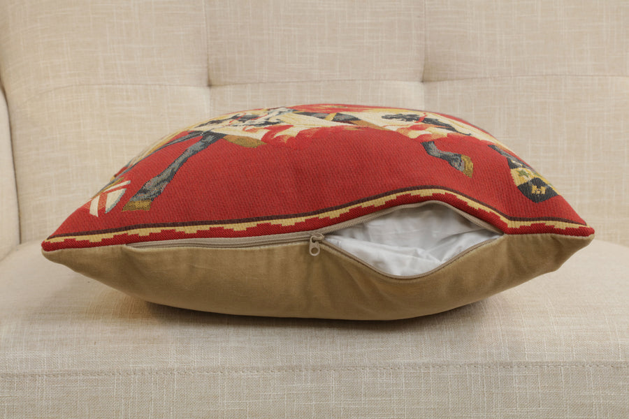 Red Knight European Cushion Cover