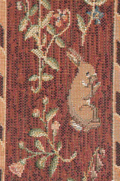 Licorne I French Tapestry Bell Pull