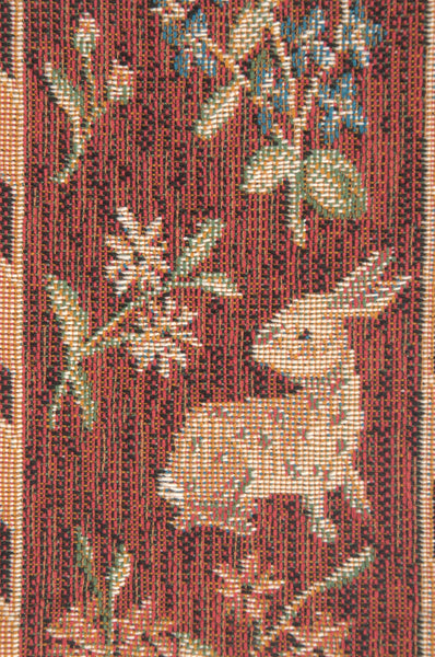 Licorne I French Tapestry Bell Pull