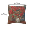 Van Gogh Poppies French Tapestry Cushion