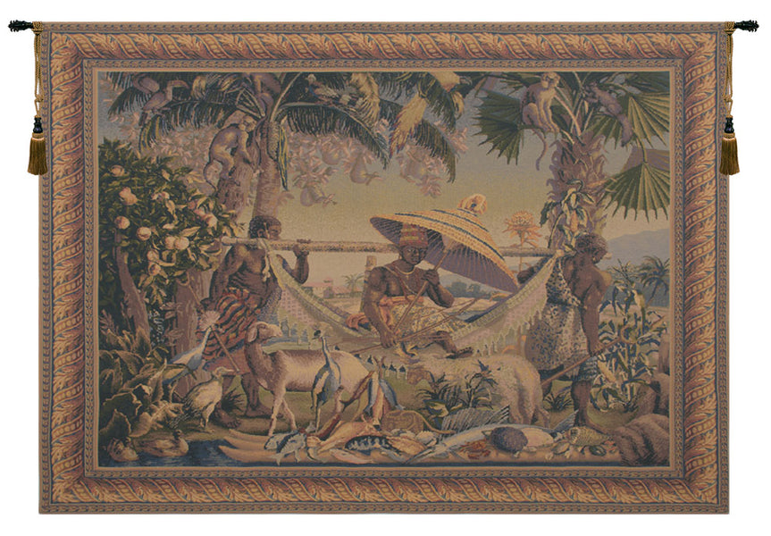 King Borne Old World Colors Belgian Tapestry Wall Hanging