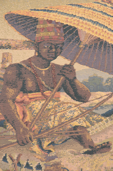 King Borne Old World Colors Belgian Tapestry Wall Hanging