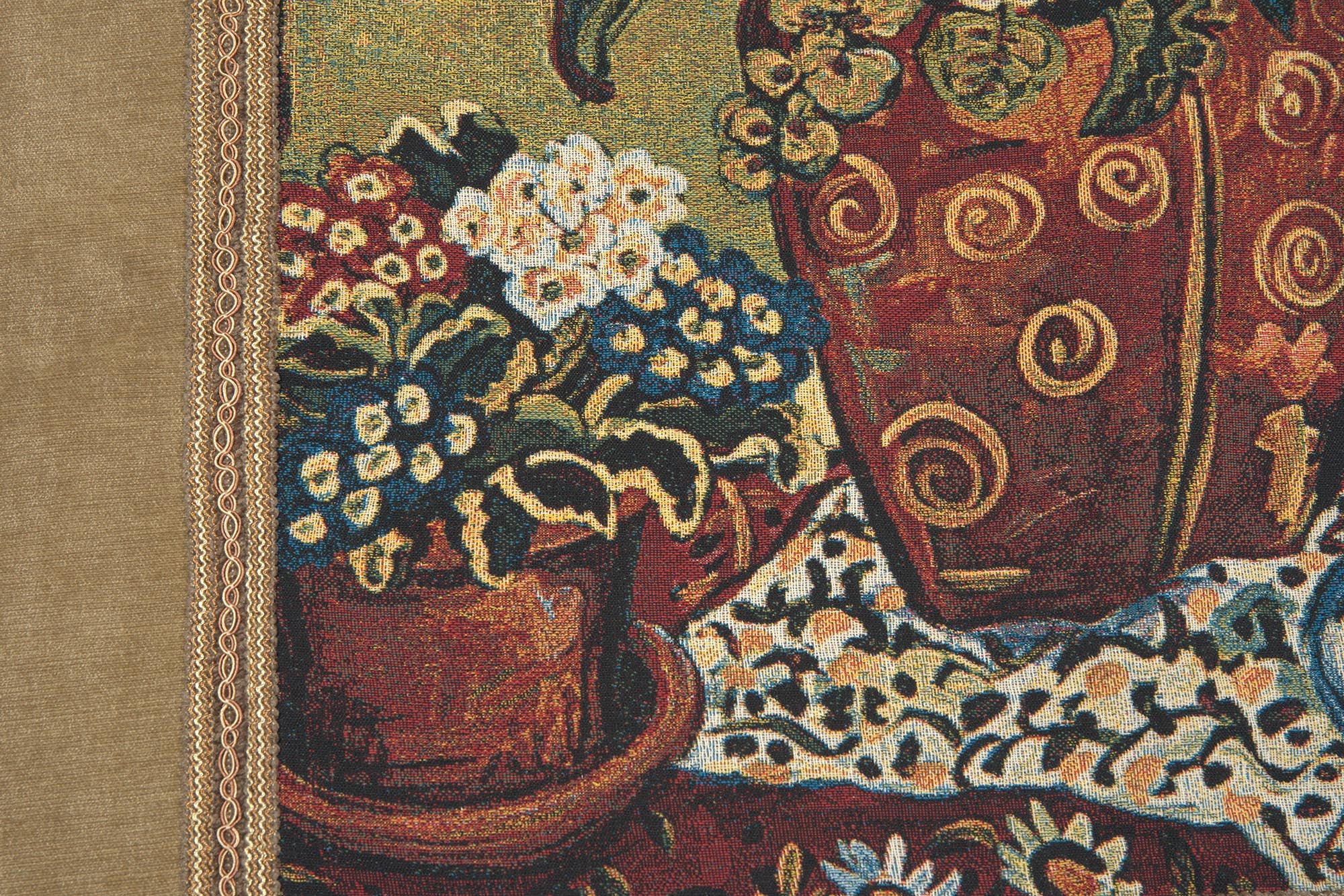 Sunflowers At Window Fine Art Tapestry