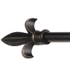 Fleur de Lys Antique 48-108 Tapestry Rod