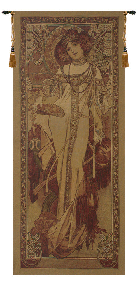 Art Noveau Autumn European Tapestry