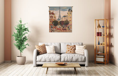 Eiffel Naif European Tapestry