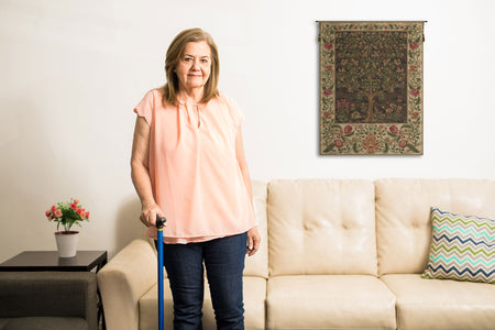 Tree of Life Beige I European Tapestry