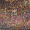 Monet's Iris Garden European Cushion Cover