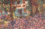 Monet's Iris Garden European Cushion Cover