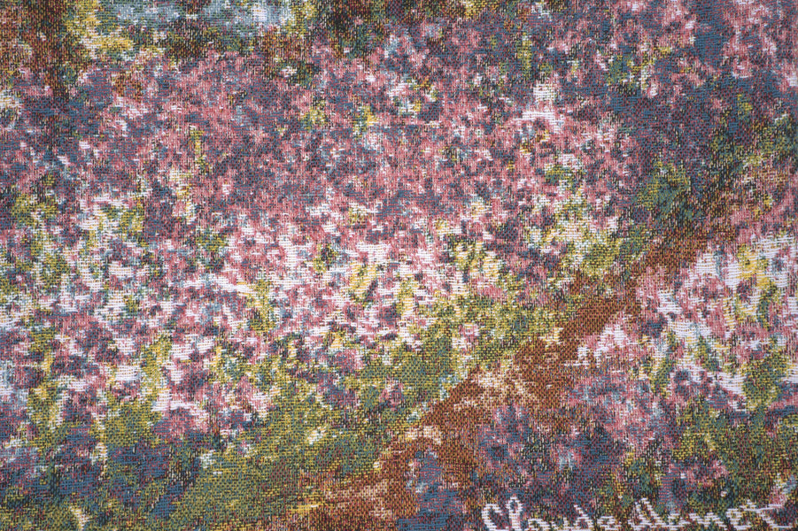 Monet's Iris Garden European Cushion Cover
