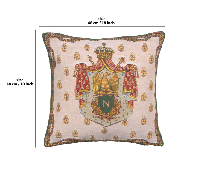 Napoleon Crest European Cushion Cover