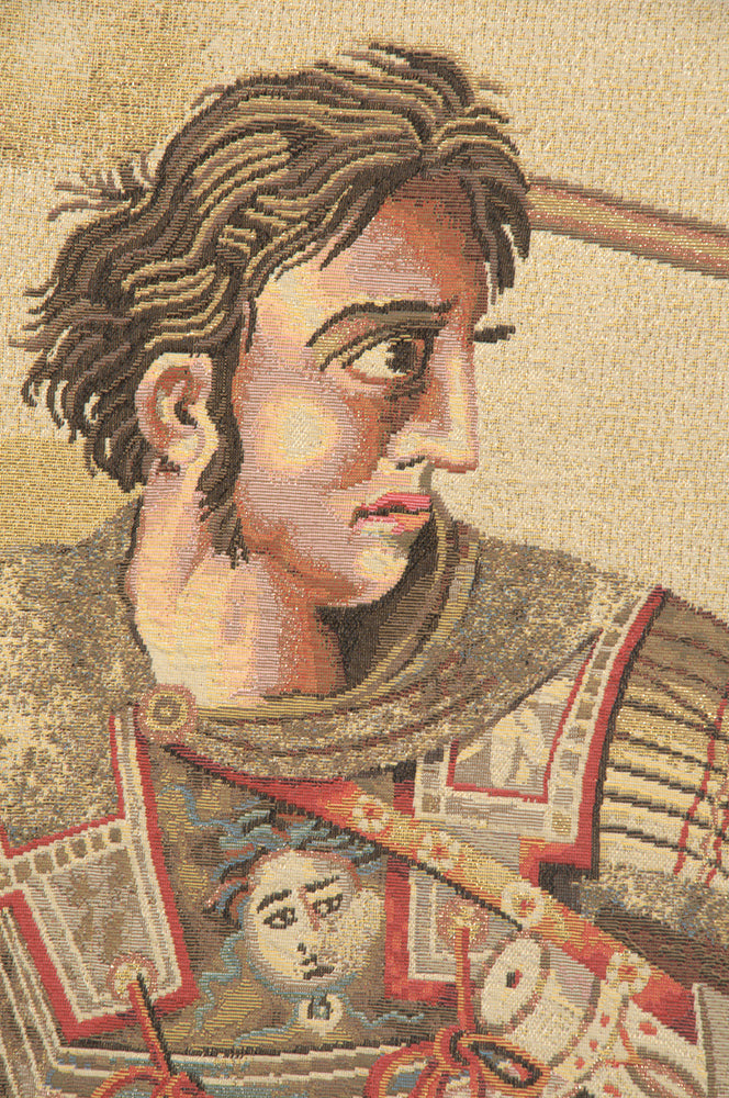 Alexander The Great Italian Tapestry Wall Hanging