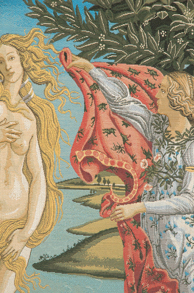 Birth of Venus II Italian Tapestry Wall Hanging