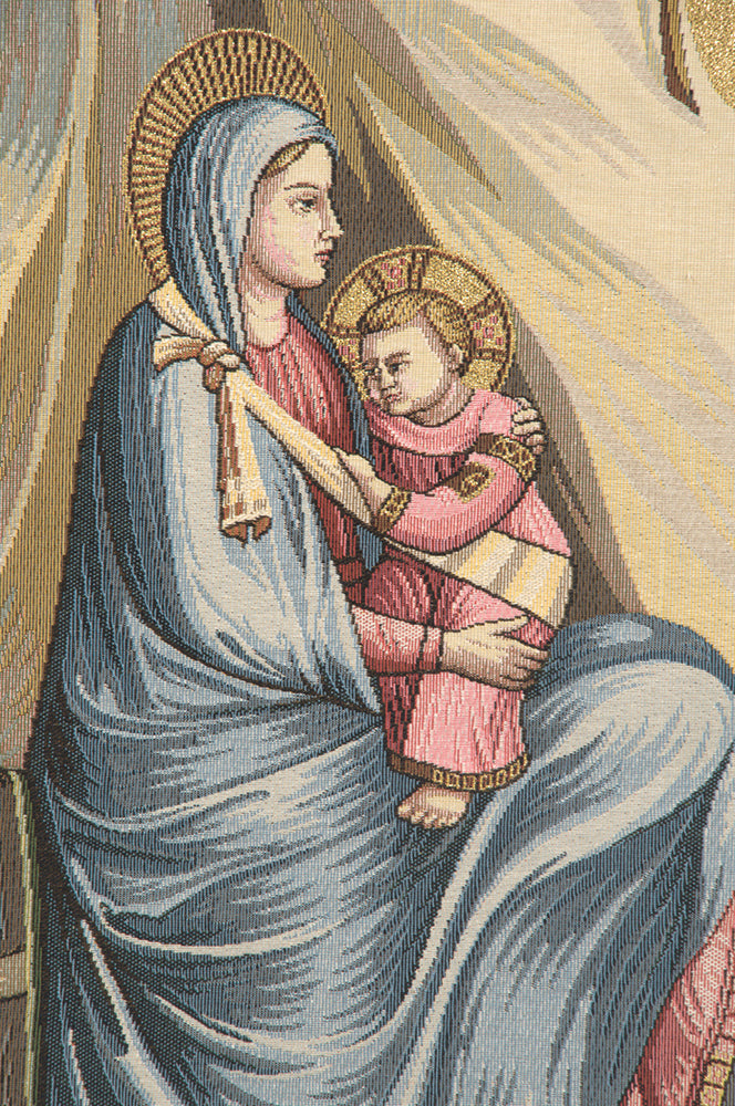Flight into Egypt Italian Tapestry Wall Hanging