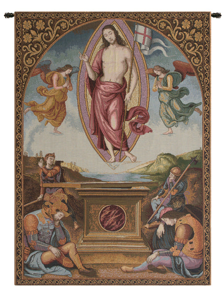 Resurrection Italian Tapestry Wall Hanging