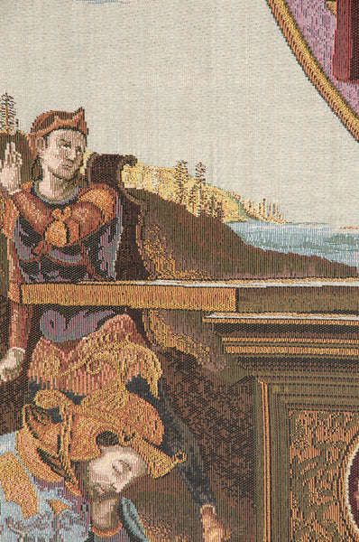 Resurrection Italian Tapestry Wall Hanging