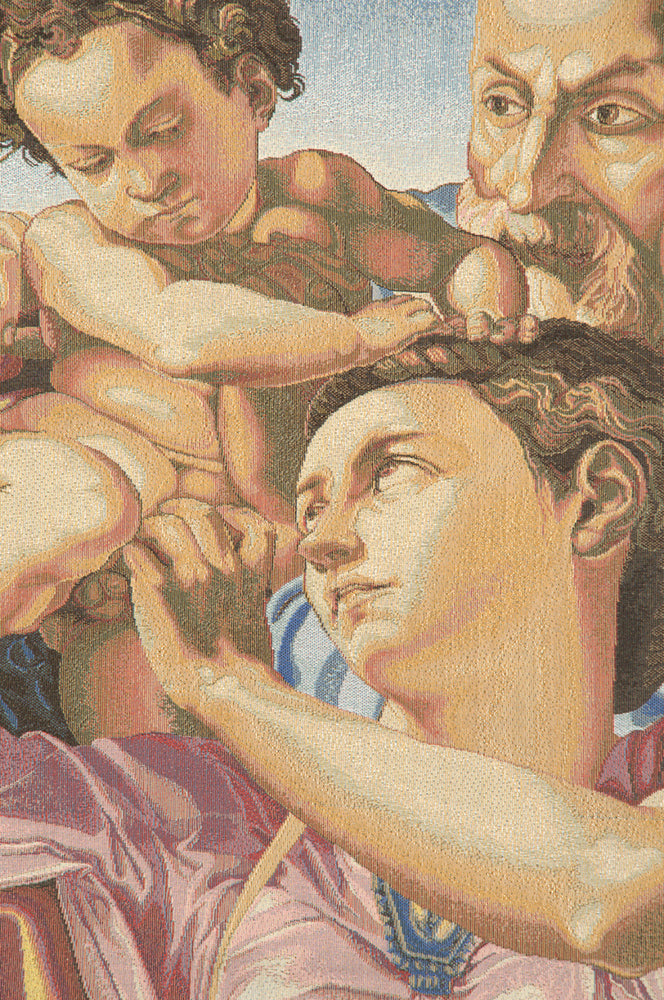 Sacred Family Italian Tapestry Wall Hanging