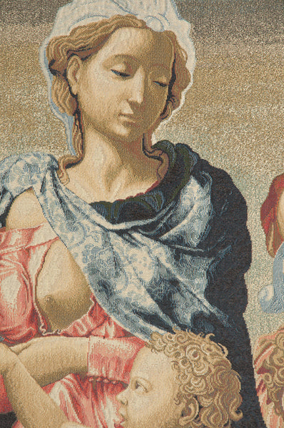 Madonna from Manchester Italian Tapestry Wall Hanging