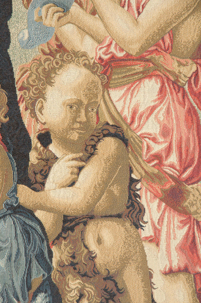 Madonna from Manchester Italian Tapestry Wall Hanging