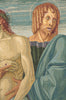 Pieta Italian Tapestry Wall Hanging