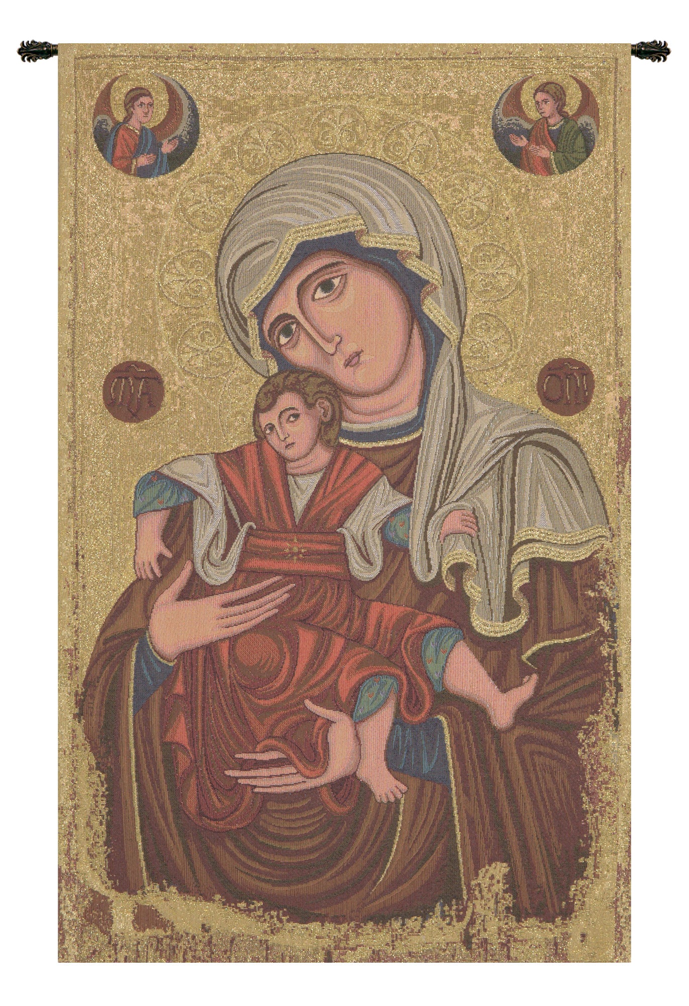 Madonna Delle Vittorie Italian Tapestry Wall Hanging