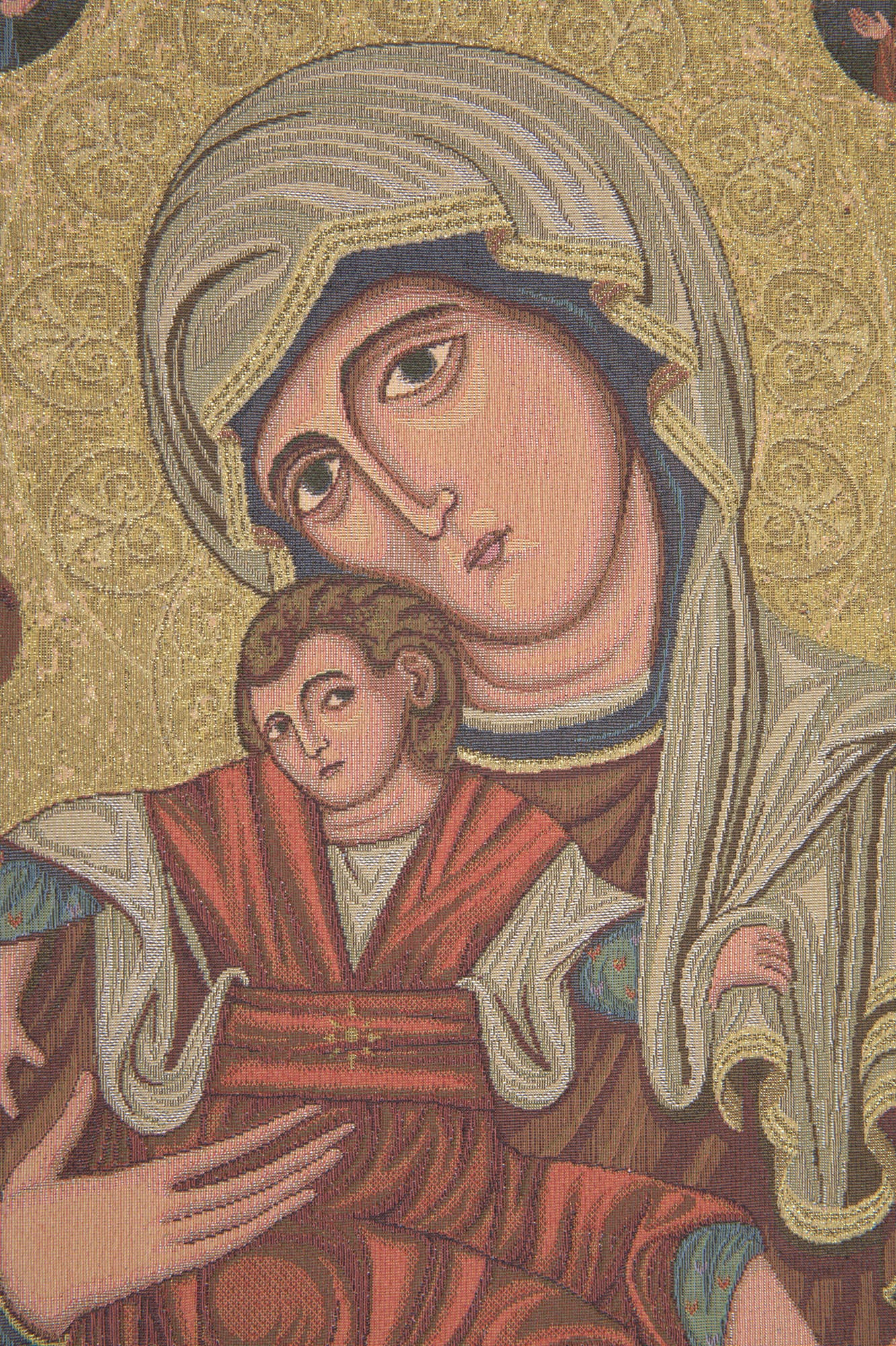 Madonna Delle Vittorie Italian Tapestry Wall Hanging